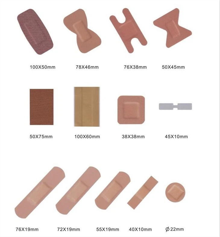 Different Shape Waterproof Printed Band Aid