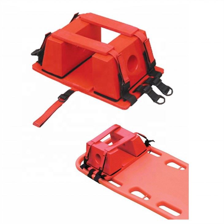 Emergency Spinal Board Head Immobilizer