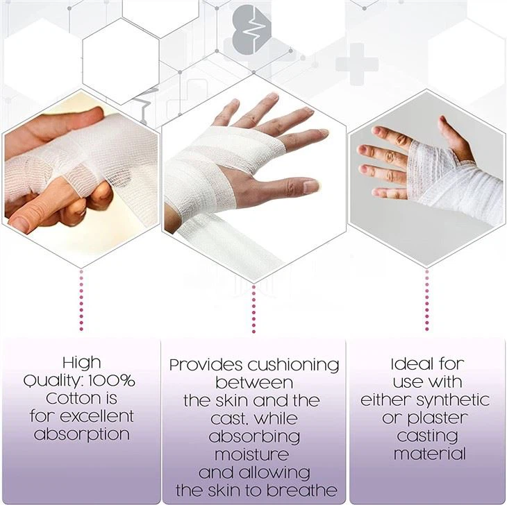 PBT Gauze Cohesive Flexible Bandage